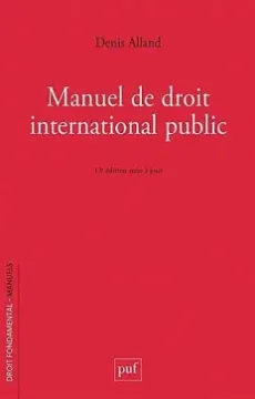 Manuel de droit international public