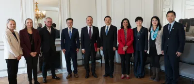 Signature délégation PEKIN